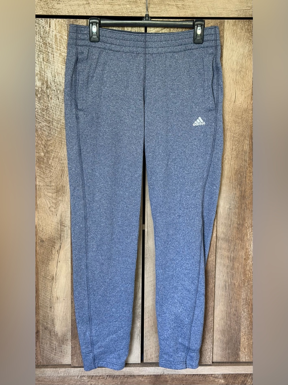 adidas Women’s Gray Heather Jogger Bottoms Climawarm